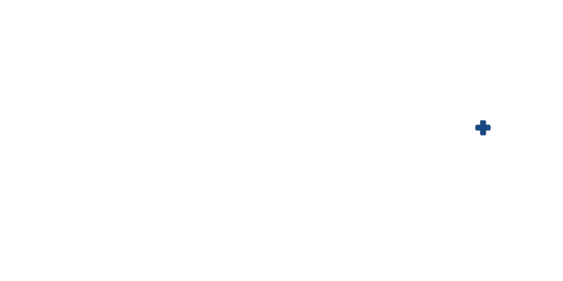 Logo Medunivers en blanc - bleu foncé